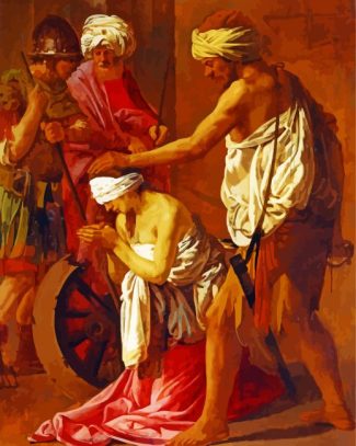 The Martyrdom of Saint Catherine Hendrick ter Brugghen diamond paintiings