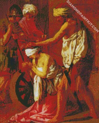 The Martyrdom of Saint Catherine Hendrick ter Brugghen diamond paintiings