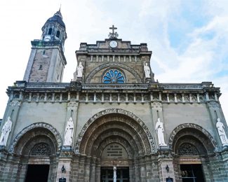 The Minor Basilica and Metropolitan Cathedral of the Immaculate Conception manila diamond paintings