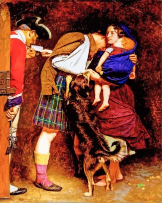 The Order of Release 1746 John Everett Millais diamond paintings