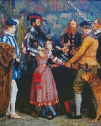 The Ransom millais diamond paintings