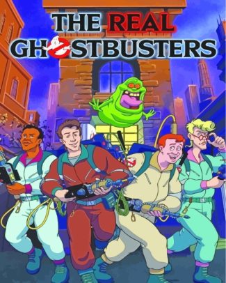 The Real Ghostbusters diamond painting