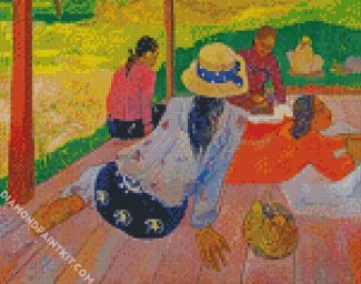 The Siesta by Gauguin diamond paintings