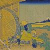 The Waterwheel at Onden by Hokusai diamond paintings