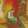 The shoemaker by Hodler diamond paintings