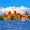 Trakai Island Castle Lietuva diamond painting