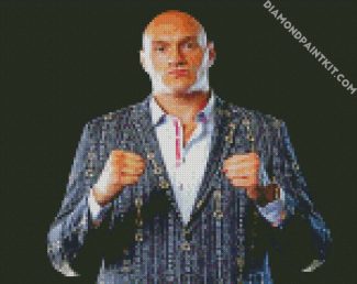 Tyson Fury diamond paintings