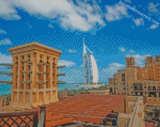 United Arab Emirates Dubai Buildings diamond paintings