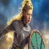 Vikings lagertha diamond painting