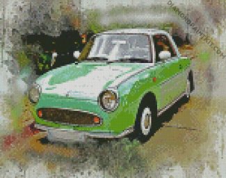 Vintage Nissan Car diamond paintings