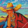 Western Cowgirl diamond paintings