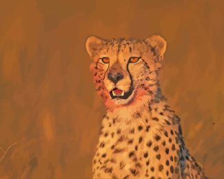 Wild Cheetah Animal diamond painting