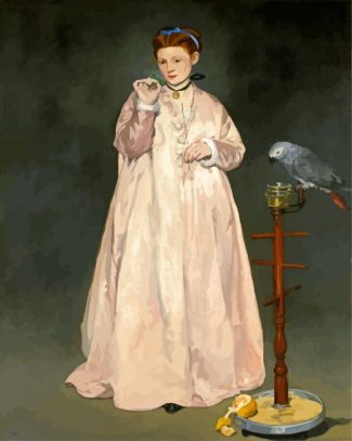 Young Lady in 1866 by manet diamond painting