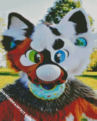 adorable Fursuit diamond paintings