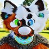 adorable Fursuit diamond painting