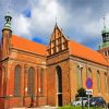 aestehtic Basilica of St Bridget Church diamond painting