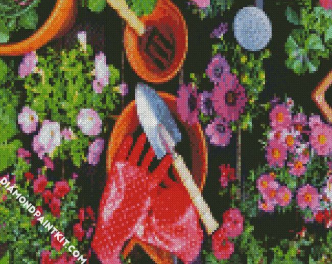 aestehtic Gardening diamond paintings