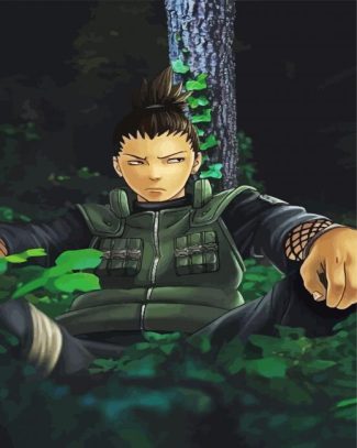 aestetic Shikamaru Nara diamond painting