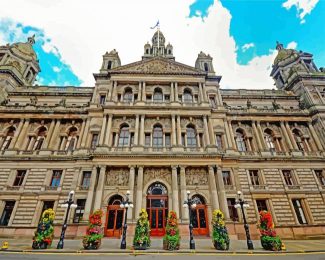 aesthetic Central Chambers Glasgow diamond painting