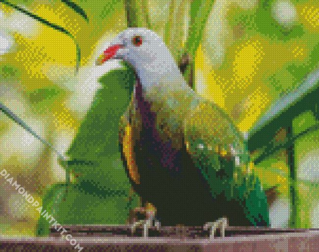 aesthetic Columbidae bird diamond paintings