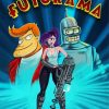 aesthetic FUTURAMA diamond painting