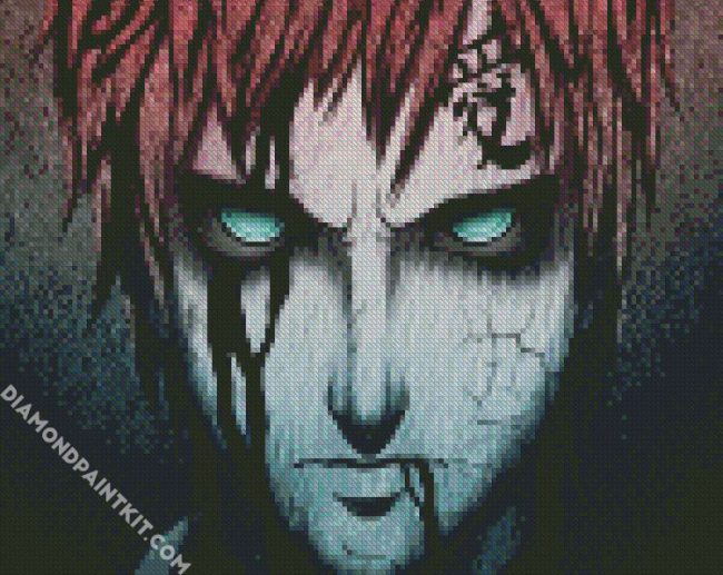 aesthetic Gaara anime diamond paintings