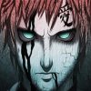 aesthetic Gaara anime diamond painting