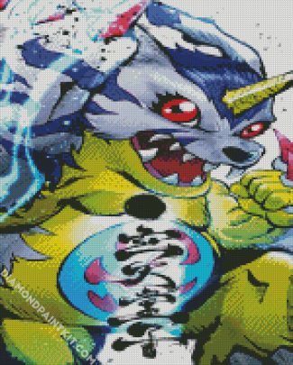 aesthetic Gabumon diamond paintings