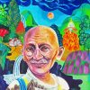 aesthetic Gandhi art diamond painting