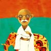 aesthetic Gandhi diamond painting