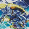 aesthetic Garurumon diamond paintings