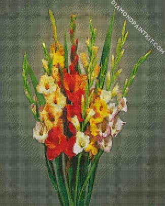 aesthetic Gladiolus diamond paintings