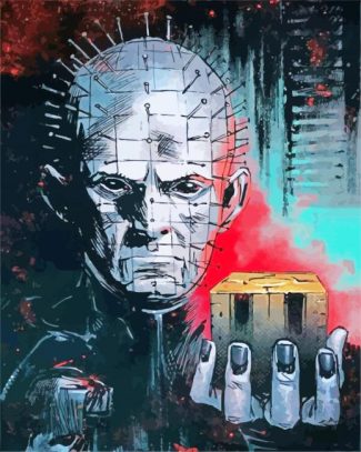 aesthetic Hellraiser diamond paintiing