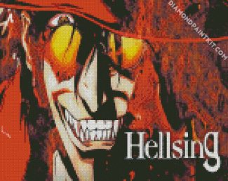 aesthetic Hellsing anime diamond paintiings