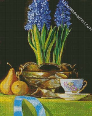 aesthetic Hyacinth diamond paintings