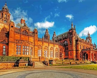 aesthetic Kelvingrove Art Gallery and Museum diamond painting