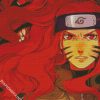 aesthetic Kushina Uzumaki naruto anime diamond paintings