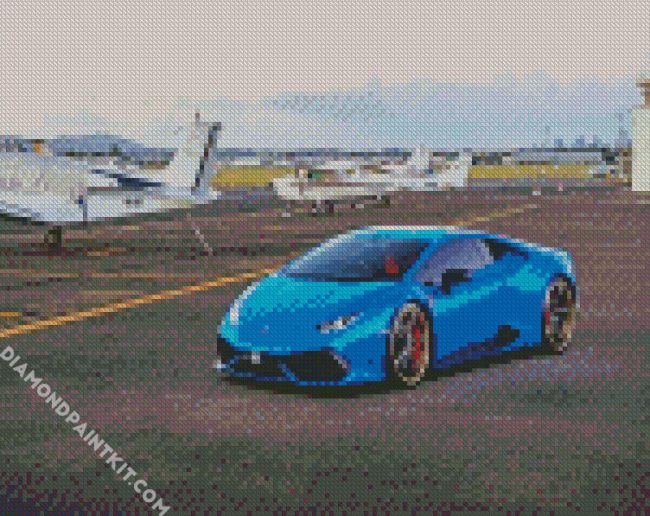 aesthetic Lamborghini diamond paintings