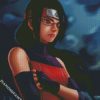 aesthetic Sarada Uchiha from anruto diamond paintings