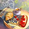 aesthetic breakfast diamond paintings