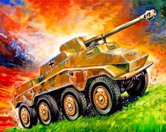 aesthetic panzer diamond paintings