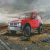 aesthetic red Lada diamond paintings