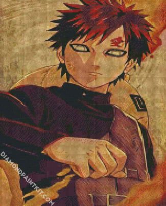 anime Gaara diamond paintings