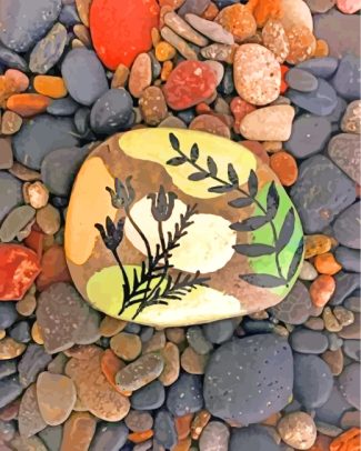 artistic Pebbles diamond paintings