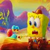 baby gary and spongbob diamond painting