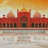 badshahi mosque pakistan diamond paintings