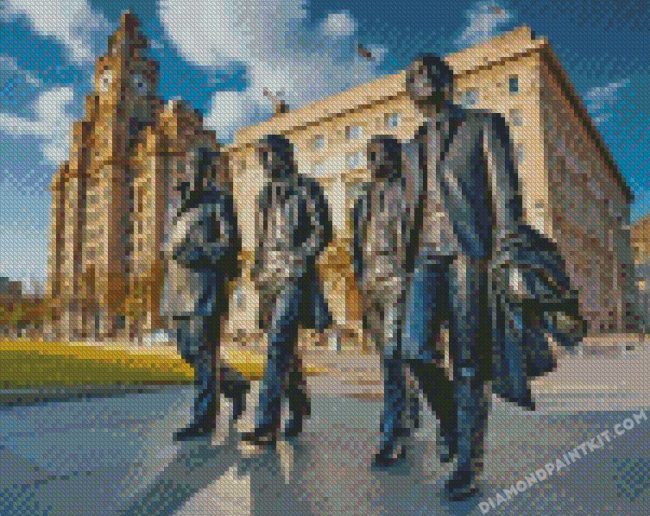 beatles liverpool diamond paintings