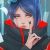 beautiful Konan from naruto anime diamond painting