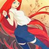 beautiful Kushina Uzumaki diamond painting