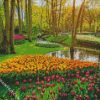 beautiful keukenho garden diamond paintings